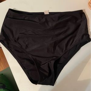 High waisted bathing suit bottoms